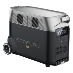 ECOFLOW EFD-500 – Estación de Energía Portátil / 3600 Wh LFP / 3600W AC (7200W Pico) / 5 Puertos AC / 2 USB-C PD 100W / Carga Solar 1600W / Wi-Fi y Bluetooth
