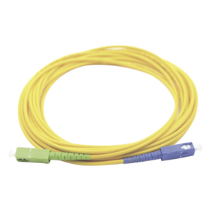 LINKEDPRO BY EPCOM LP-FO-SCU-SCA-03 – Jumper de Fibra Óptica / Monomodo OS1/OS2 / SC/UPC-SC/APC / Simplex / 3 m (9.84 ft) / PVC Amarillo