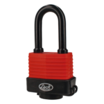 LOCK SYS-C25-L40 – Candado Comercial / Arco Largo 46 mm / Cuerpo Laminado 32 mm / Nivel de Seguridad 4 / Gancho 8 mm / Llave Estándar