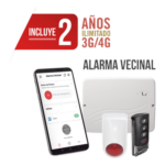 M2M SERVICES PRO4GEN2-VECINAL – Panel de Alarma Cloud Híbrido / Certificación UL / 4G LTE-M / 100 Usuarios / Programación Web / Compatible Honeywell 5800 y Sfire