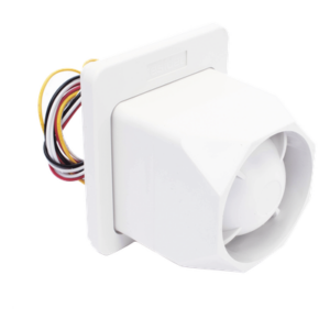 HONEYWELL 748 – Sirena Autónoma / 119 dB / 25 W / Dos Tonos / IP Resistente Agua y UV / 6 a 14 VDC / Interior y Exterior