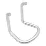 LINKEDPRO BY EPCOM LP-CR – Herraje de Sujeción y Bajada de Cables Drop / Acero Galvanizado / Poste con Fleje / Cables Planos y Redondos