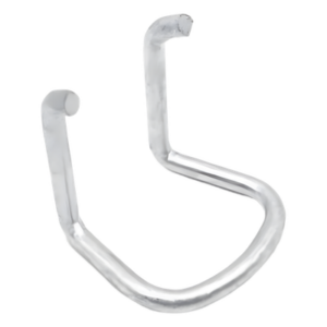 LINKEDPRO BY EPCOM LP-CR – Herraje de Sujeción y Bajada de Cables Drop / Acero Galvanizado / Poste con Fleje / Cables Planos y Redondos