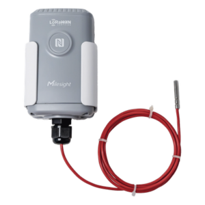 MILESIGHT EM500-PT100-200C – Sensor LoRaWAN de Temperatura / PT100 / Rango -200°C a +200°C / Precisión ±0.15°C / IP67 / Acero Inoxidable