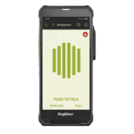 RUGGEAR RG880ITSMART – Radio PoC LTE / Pantalla HD+ 5.5" (14 cm) 500 Nits / Snapdragon 680 MCPTT / IP68 y MIL-STD-810H / Altavoz 103 dB / Android 14 / Licencia T.FLEX Smart 12 Meses