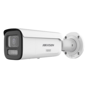 HIKVISION DS-2CD2687G3T-LIZSY – Bala IP 8 Megapixel / Lente Mot. 2.8 a 12 mm / 60 mts IR + Luz Blanca / Exterior IP67 / WDR 130 dB / ACUSENSE 3.0 / Metal / NEMA 4X / ACUSEEK