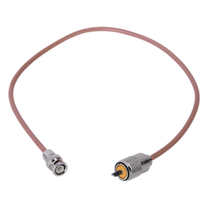 BNC142UHF2 – Juego de Cables para Duplexer BNC Macho a PL259.