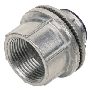 HUBBELL KILLARK HUB-WH1 – Conector de Conduit / 1/2" / Hermético a Líquidos, Polvo y Aceite / Zinc Fundido / cULus / NEMA 2, 3, 3R, 4, 4X, 12, 13