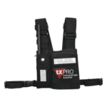 TXPRO CPP-TXP – Pechera Táctica / Soporte Universal para Radio / Cinta Adherente de Seguridad / Sujeción para Bolígrafo / Uso en Exteriores