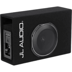 JL AUDIO 10-03252-00 – Subwoofer Amplificado para Coche / 10″ / Amplificador Integrado 400 W RMS / Impedancia Nominal 0.25 Ω / Caja con Puertos / Cono de Polipropileno Relleno de Minerales / Rejillas Incluidas / MicroSub+ TW1