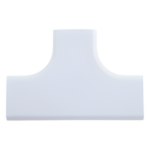 PANDUIT TFC10WH-X – Accesorio en T para Canaleta / 180° / ABS Resistente a Impactos / UL94V-0 FT4 / 0 a 50°C / Instalación Adhesiva Sin Herramienta / Blanco
