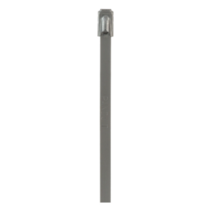 PANDUIT MLT2S-CP – Brida de Acero Inoxidable / 201mm (7.9") largo / 4.6mm ancho / Tipo 304 / Paquete 100 pz