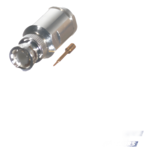 RF INDUSTRIES,LTD RFB-1101-1EN – Conector BNC Macho / Rosca Precisa / Cables RG-8/U, RG-213/U, RG-214 / AWG-11/13 / Cuerpo Bronce Niquelado / Contacto Oro