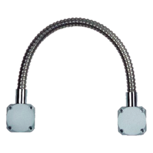 RCI - DORMAKABA 9509 – Loop para Cable / Montaje Superficie Lado Bisagra / 4-Conductor Cal 22 o 2-Conductor Cal 18 / 7 pulgadas (177.8 mm) / Uso Pesado / Acabado Plata
