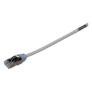 PANDUIT STP28X1MIG – Patch Cord Cat6A / 28 AWG / S/FTP Blindado / CM/LS0H / 1 Metro (3.28 Pies) / Gris