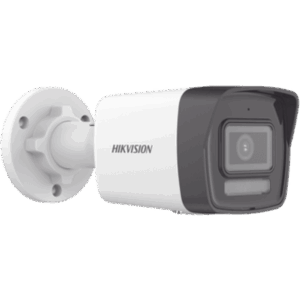 HIKVISION DS-2CD1043G3-LIUF – Cámara Bala IP / 4 Megapixel / Dual Light 30 m (98.4 ft) / AcuSense Lite / IP67 / PoE / Micrófono Integrado