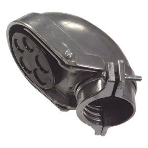 HUBBELL HUB-2404 – Mufa de Aluminio / Tipo Abrazadera / 1 in / UL 514B / 3.063 in Alto