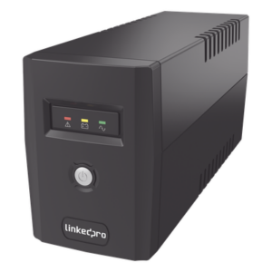 LINKEDPRO BY EPCOM LP600L – UPS / 600 VA / 360 W / Línea Interactiva / AVR / 6 Salidas NEMA 5-15R (4 Respaldadas) / Onda Senoidal Simulada