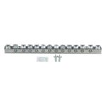 PANDUIT UGB20-414-12 – Barra de Conexión a Tierra / Cobre Electrolítico 99.9% / 12 Orificios / Calibre 14 AWG a 2/0 AWG / UL 467 / CSA 22.2