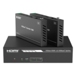 EPCOM PROAUDIO EPP-SPB12H150 – Splitter y Extensor HDMI / 1x2 / HDBaseT / 4K@60Hz 4:4:4 / 120 m (393.7 ft) / 1080p@150 m (492.1 ft) / PoC / Audio 7.1 Canales