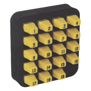 KLEIN TOOLS VDV526-055 – Kit de Mapeo de Red / RJ45 / 19 Ubicaciones Simultáneas / 3.6 cm x 7.6 cm x 8.4 cm / 54 g