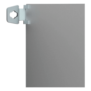 HOFFMAN AW41 – Soporte de Montaje en Pared / Acero Zincado 3 mm / 36x76x21 mm (1.42x2.99x0.83 in) / 4 Unidades / Protección IP / Posicionamiento Dual