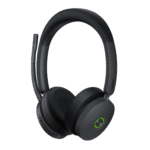YEALINK BH74-TEAMS-USB-C/A – Auriculares Bluetooth / Cancelación Activa de Ruido Híbrida / 65 Horas de Reproducción / Alcance 50 m (164 ft) / 6 Micrófonos / USB-C y USB-A