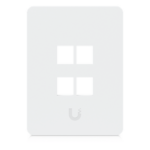 UBIQUITI UACC-WP-KEYSTONE-V-4P – Placa Keystone / 4 Puertos / Superficie Pintable / Montaje 1-Gang / Paquete 4 Piezas