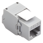 LINKEDPRO BY EPCOM LP-KJ-610-TTGY – Módulo Jack Keystone / Cat6 / Toolless / Terminación 180° / UTP / Color Gris