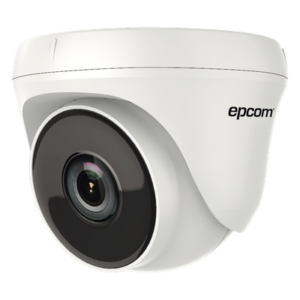 EPCOM PROFESSIONAL E50-TURBOG3-P – Cámara Turret TURBOHD / 5 Megapixel / 85° de Apertura / IR EXIR 20 m (65.6 ft) / 4 Tecnologías de Video / Interior / Policarbonato