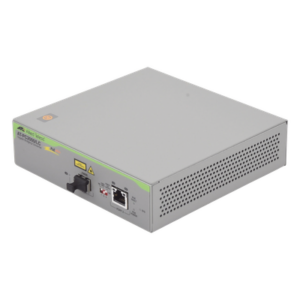 ALLIED TELESIS AT-PC2000/LC-960 – Convertidor de Medios PoE+ / Gigabit Ethernet a Fibra Óptica / Multimodo LC / 550 m (1804.5 ft) / 30 W / Jumbo Frames 10K