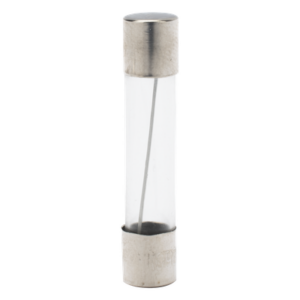 SYSCOM PARTS FUSIBLE-15-AMPA – Fusible de Cristal / 15 A / 250 VAC / 125 VDC / 31.75 mm (1.25 in) x 6.35 mm (0.25 in) / UL/CSA/IEC