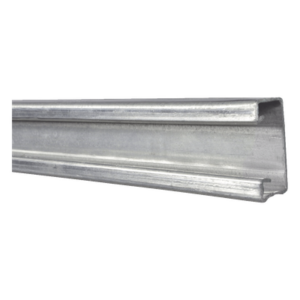ANCLO ANC-USC4X2 – Canal Sólido / 4 x 2 cm (1.6 x 0.8 in) / Calibre 14 / Acero Pregalvanizado / 3 m (9.8 ft) / Costillas de Refuerzo