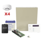 HONEYWELL HOME RESIDEO VISTA48LASMK/6160RF – Panel de Control de Alarma / 48 Zonas Híbrido / 3 Particiones / Receptor Inalámbrico 60 m (196.9 ft) / 4 Detectores de Humo / Total Connect 2.0