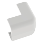 PANDUIT OCF5WH-E – Empalme de Esquina Exterior / Conducto Portacables Superficial / Baja Tensión LD5 / Radio de Curvatura 1 pulgada / Cierre Rápido / PVC Rígido