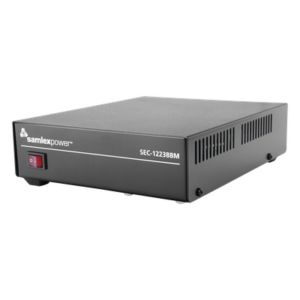 SAMLEX SEC-1223BBM – Fuente de Poder Conmutada / 13.8 VCC / 23 A Continua / 25 A Máxima / Cargador de Baterías Integrado / 120 VCA Entrada