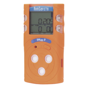 MACURCO - AERIONICS PM400-P – Monitor Personal Multi Gas / 4 Gases Simultáneos (O2/H2S/CO/LEL) / Sensor Pellistor Catalítico / IP67 / Alarma 90 dB / Batería 24 Horas / Registro 2 Meses