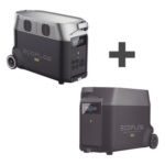 ECOFLOW DLTPRO-BP – Estación de Energía Portátil / 3600 Wh Expandible a 10.8 kWh / Salida CA 3600W Pico 7200W / Onda Sinusoidal Pura / Carga Solar 1600W / Wi-Fi y Bluetooth