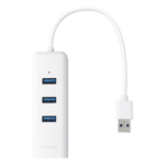 TP-LINK UE330 – Adaptador de red / USB 3.0 a RJ45 / 3 puertos USB 3.0 / Gigabit Ethernet / 96x23x31 mm