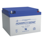 POWER SONIC PS-12260-NB2 – Batería de Respaldo AGM/VRLA / 12V / 26Ah / Terminales NB2 / Vida Útil 5 Años / Reconocida UL