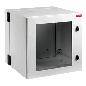 HOFFMAN PTHW162415G2 – Gabinete Industrial / 8 UR / 16.2 x 23.6 x 15 in / NEMA 12 / IP55 / IK10 / Montaje en Pared