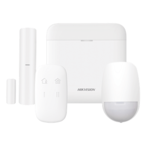 HIKVISION DS-PWA48-K – Kit de Alarma Inalámbrico / 48 Zonas / PIR con Cámara 640x480 / Comunicación 433 MHz Bidireccional / Batería de Respaldo / Wi-Fi