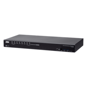 ATEN CS19208AT – Conmutador KVM / 8 puertos DisplayPort / USB 3.1 Gen 1 / 4K DCI 4096x2160@60Hz / Cascada hasta 128 equipos / 8 monitores multipantalla