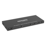 EPCOM PROAUDIO EPC-MXB42A – Matriz HDMI / 4 Entradas x 2 Salidas / 4K2K@60Hz / HDR / YCbCr 4:4:4 / HDCP 2.2 / 18 Gbps / Extractor de Audio / Downscaling 4K a 1080p