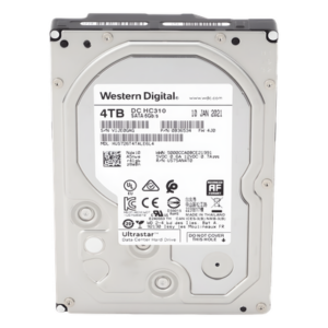 HIKVISION HUS726T4TALA6L4/HIK – Disco Duro Enterprise 3.5" / 4 TB / 7200 RPM / SATA / Caché 256 MB / Carga de trabajo 550 TB/año / HelioSeal