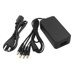 EPCOM POWERLINE PLK12DC4CH – Fuente de Poder / 4 Salidas Jack Macho / 12 Vcc / 5 A / 60 W / 100-240 V~ / 4.6 x 2.4 x 1.3 pulg