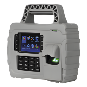 ZKTECO S922-WIFI – Lector Biométrico Portátil / 5,000 Huellas / 30,000 Tarjetas / Wi-Fi / TCP-IP / IP65 / Batería 7.6 Ah