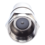 EPCOM TITANIUM TT-CON-536 – Conector F Macho / Plegable con Pin / Bronce Niquelado / Oro 24K / Teflón / RG-59