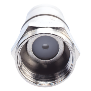EPCOM TITANIUM TT-CON-536 – Conector F Macho / Plegable con Pin / Bronce Niquelado / Oro 24K / Teflón / RG-59