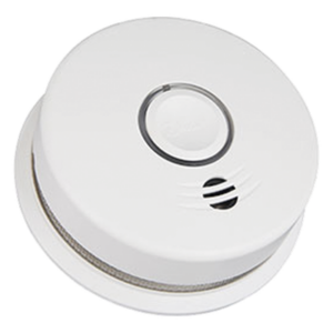 KIDDE P4010ACSCO – Alarma combinada de humo y CO / Alámbrica 120 V CA 60 Hz / Batería de litio sellada 10 años / Alerta de voz y sirena 85 dB / Interconexión hasta 24 dispositivos